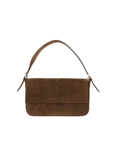 Shop By Far Manu Shoulder Bag In Brown
