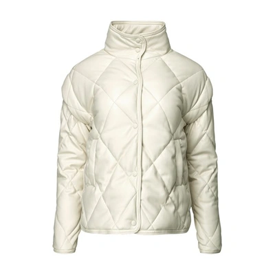 Shop Apparis Liliane Jacket In Ivory