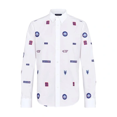 Shop Louis Vuitton Regular Fit Classic Shirt In Blanc