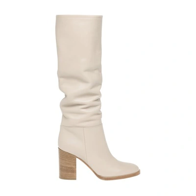 Shop Gianvito Rossi Santiago Boots In Mousse