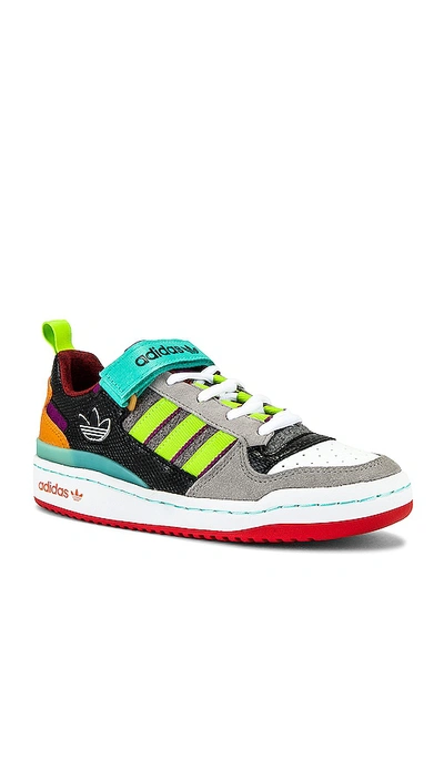 Shop Adidas Originals Forum Low Sneaker In Grey