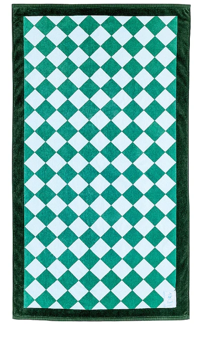 Shop Funboy Moroccan Dream Towel In Green