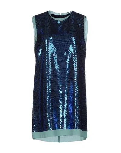 Marc By Marc Jacobs Short Dress In Blue
