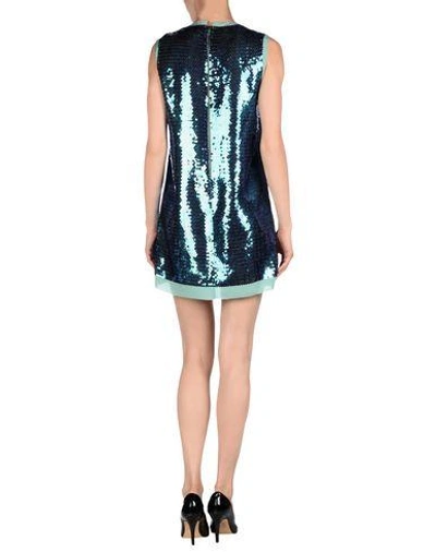 Shop Marc By Marc Jacobs Short Dress In Blue