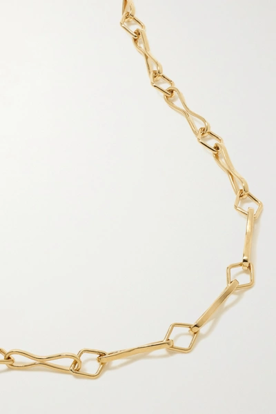 Shop Azlee 18-karat Gold Necklace