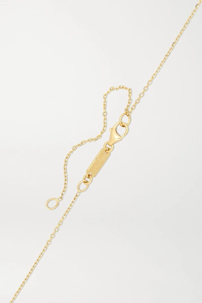 Shop Suzanne Kalan 18-karat Gold Diamond Necklace