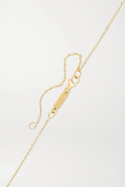 Suzanne Kalan 18-karat Gold Diamond Necklace In Gold