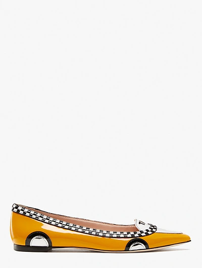 Shop Kate Spade Gogo Taxi Flats In High Noon Multi