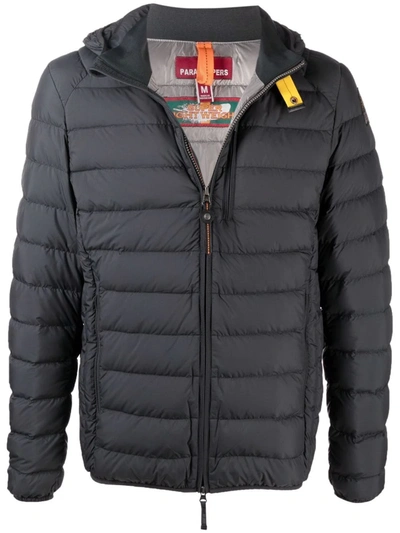 Shop Parajumpers Zipped Hooded Jacket In Schwarz