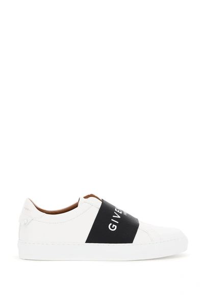 Givenchy City Sport Leather Sneaker In White