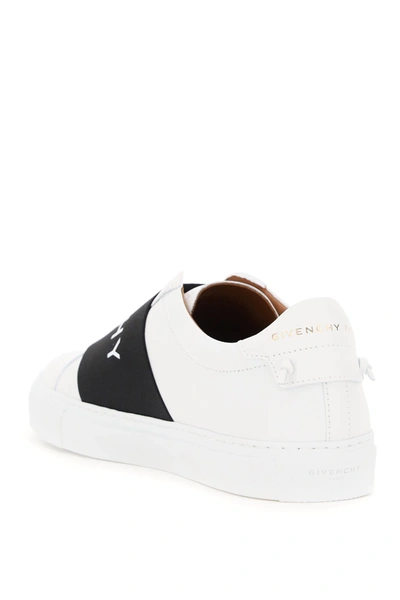 Shop Givenchy Urban Street Sneakers With Elastic Band In White,black