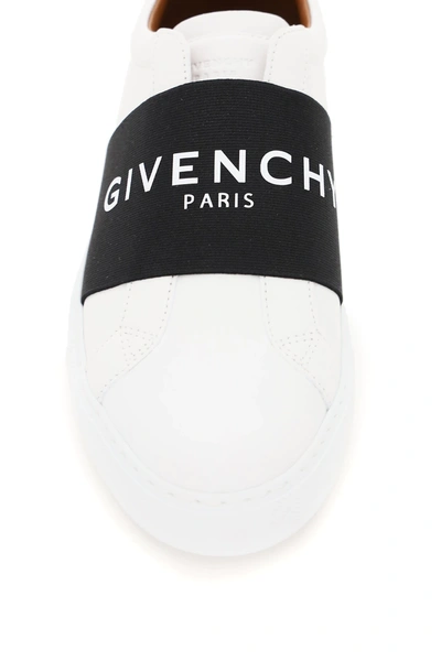 Givenchy City Sport Leather Sneaker In White