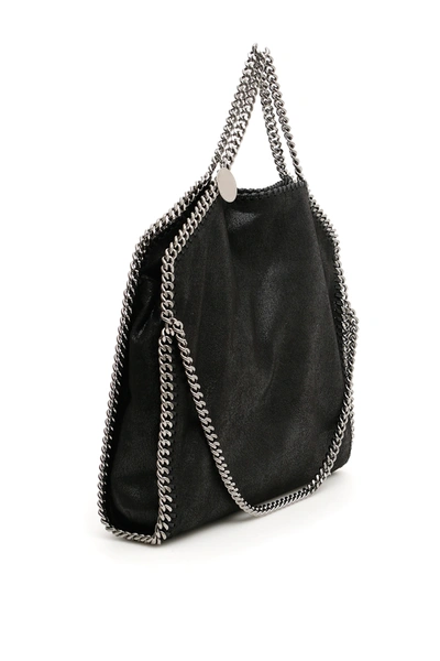 Shop Stella Mccartney 3chain Falabella Tote Bag In Black