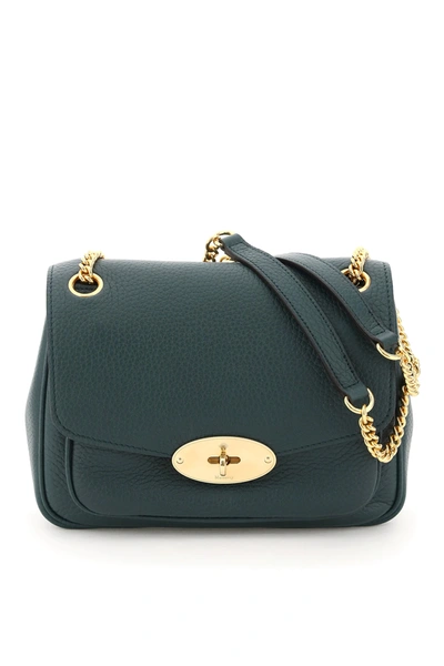 Shop Mulberry Small Darley Shoulder Bag In Green