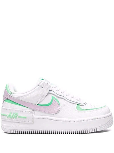 Shop Nike Air Force 1 Shadow "infinite Lilac" Sneakers In White