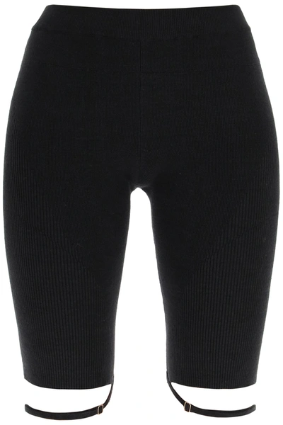 Shop Jacquemus Shorts Sierra In Black (black)