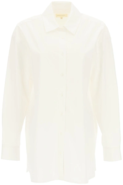 Shop Loulou Studio Oversize Shirt In White (white)