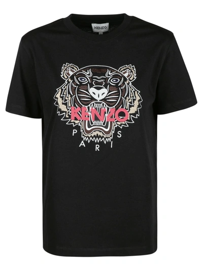Shop Kenzo Classic Tiger Loose T-shirt In Black