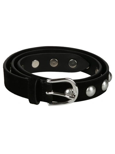 Shop Isabel Marant Zap Belt In Black