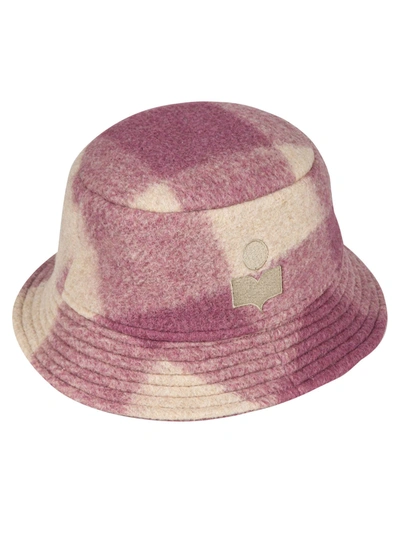 Shop Isabel Marant Haley Hat In Rosewood