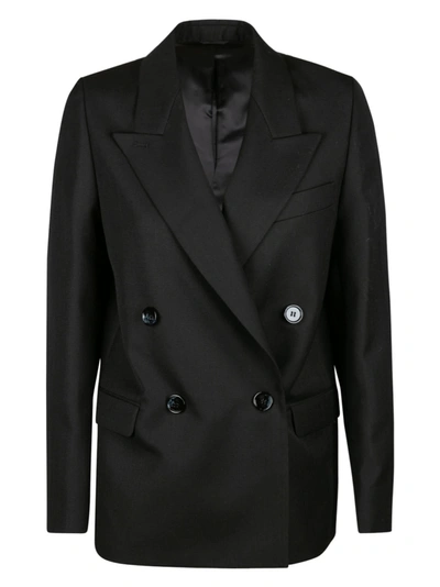 Shop Acne Studios Oversize Double-breasted Dinner Jacket In Black