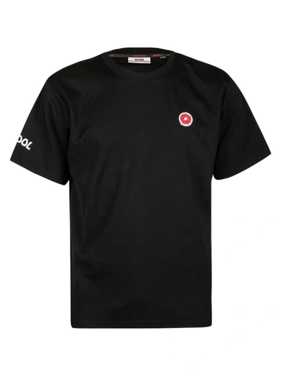 Shop Gcds Eat It All Logo Print T-shirt In Black/red/white