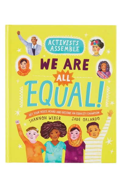 Shop Macmillan 'activists Assemble: We Are All Equal!' Book In Yellow Blue And Orange