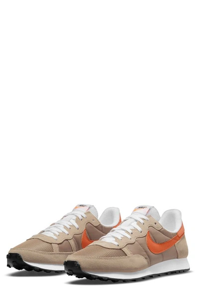 Shop Nike Challenger Sneaker In Dk Driftwood/ Orange