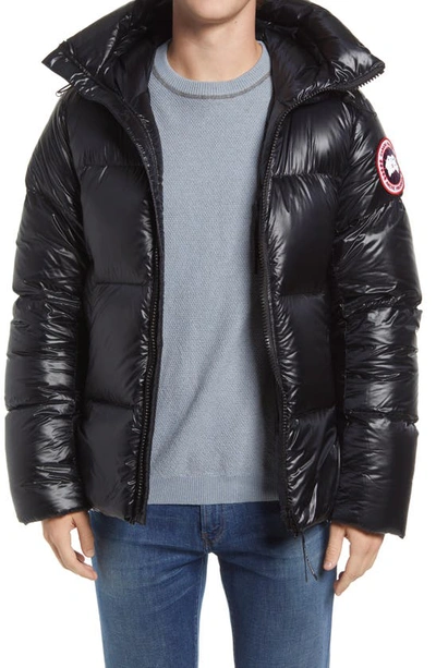 Shop Canada Goose Crofton Water Resistant Packable Quilted 750 Fill Power Down Jacket In Black - Noir