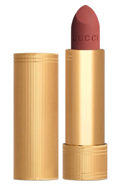 Gucci Velvet Matte Lipstick 208 They Met In Argentina 0.12 oz/ 3.5 G In 208 They Met In Argentina