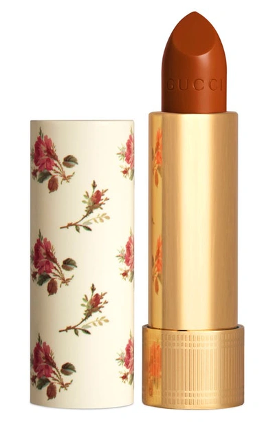 Shop Gucci Rouge À Lèvres Voile Sheer Lipstick In 307 Louise Orange