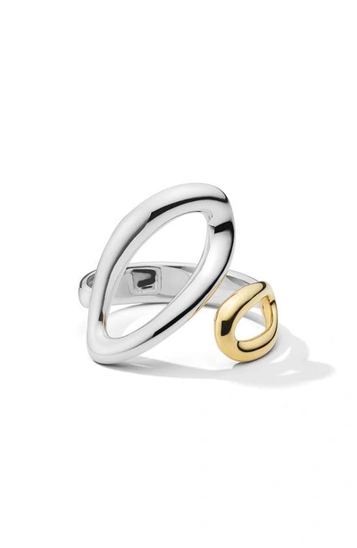 Shop Ippolita Chimera Classico Small Bypass Ring In Silver