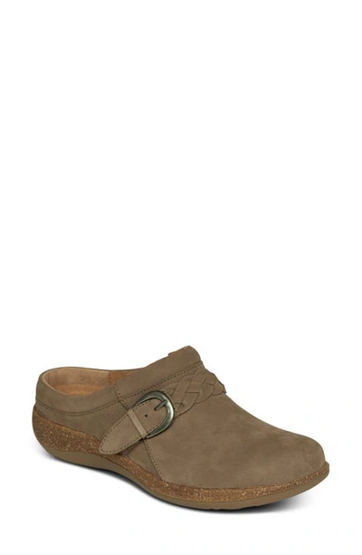 Shop Aetrex Libby Clog In Taupe