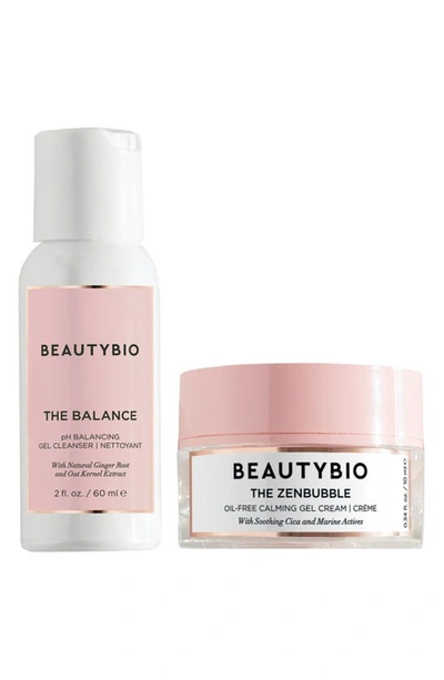 Shop Beautybio Cleanse & Zen Face Travel Size Cleanser & Gel Cream Set