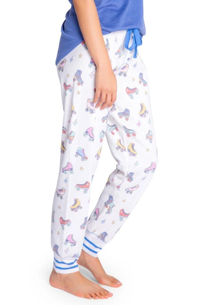 Pj Salvage Flashback Waffle Knit Pajama Pants In Ivory ModeSens