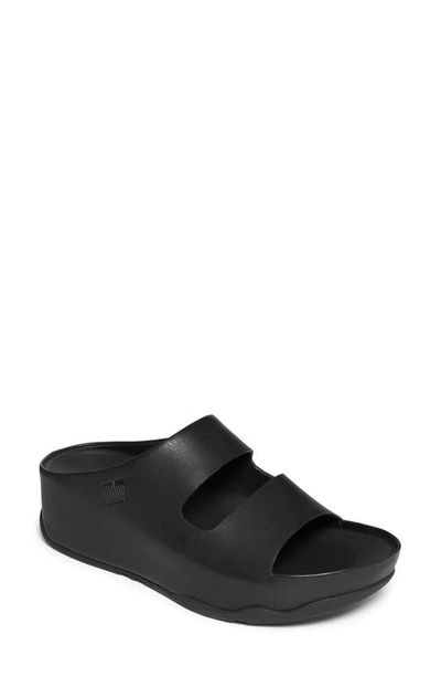 Fitflop Shuv Slide Sandal In All Black | ModeSens