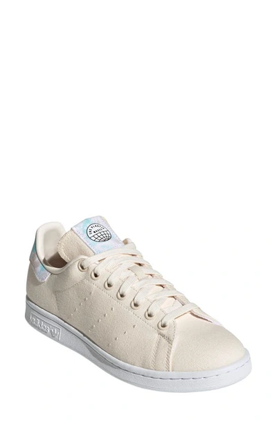 Shop Adidas Originals Primegreen Stan Smith Sneaker In White/ White/ Ftwr White