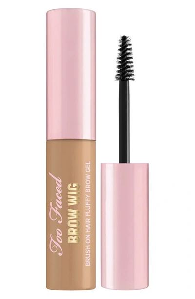 Shop Too Faced Brow Wig Brush On Brow Gel In Natural Blonde