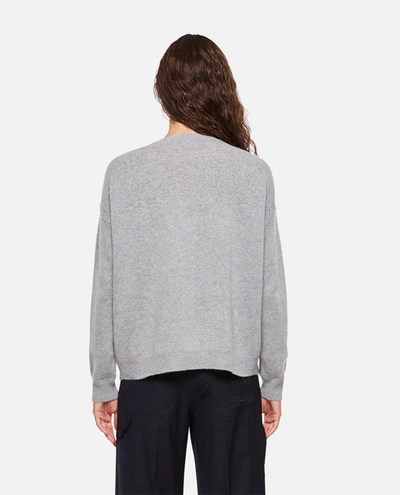 Shop Max Mara "rodeo" Cashmere Sweater In Grey