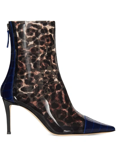 Shop Giuseppe Zanotti Violaine Ankle Boots In Brown