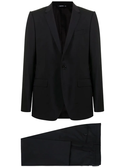 Shop Dolce & Gabbana Single-breasted Tailored Suit In Schwarz