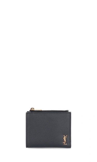 Shop Saint Laurent Monogram Card Case