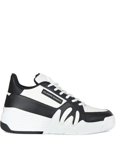 Giuseppe Zanotti Talon Low-top Sneakers In 白色