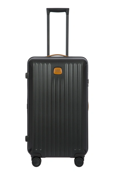 Shop Bric's Capri 28-inch Spinner Hardshell Trunk Suitcase In Matte Black