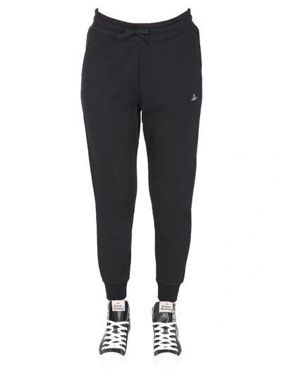 Shop Vivienne Westwood Classic Jogging Trousers In Nero