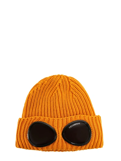 Shop C.p. Company Hat In Orange