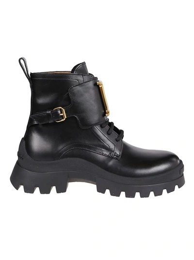 Shop Dsquared2 Ankle Boots In Nero