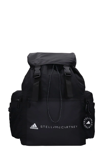 Shop Adidas By Stella Mccartney Backpack In Black Polyester