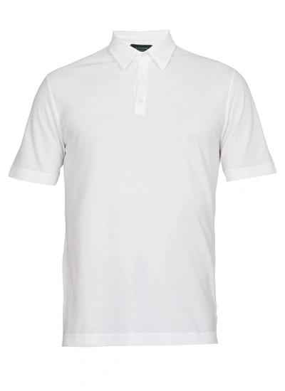 Shop Zanone T-shirts And Polos White