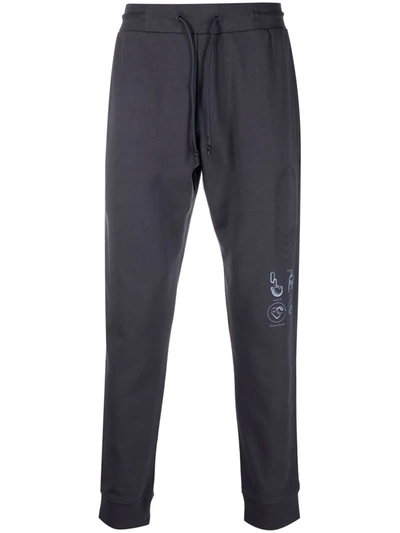 Shop Mcq By Alexander Mcqueen Casual Track Pants In Grau